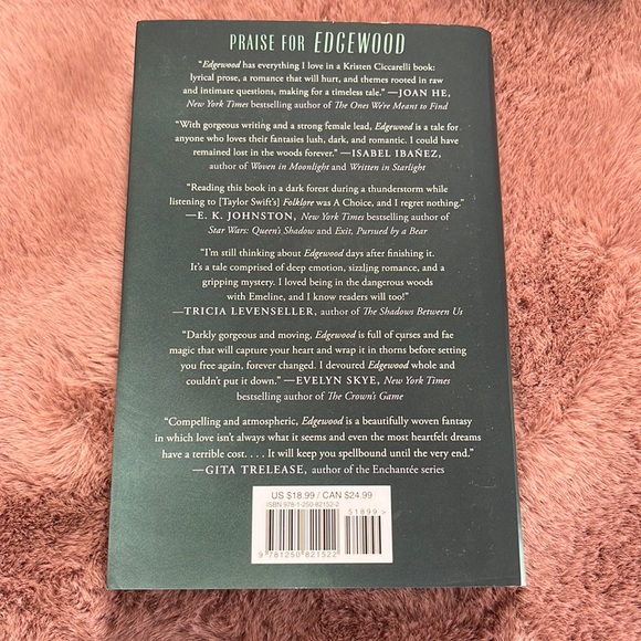 •HARDCOVER•✨EDGEWOOD  by KRISTEN CICCARELLI - Picture 2 of 5